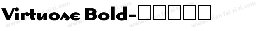Virtuose Bold字体转换